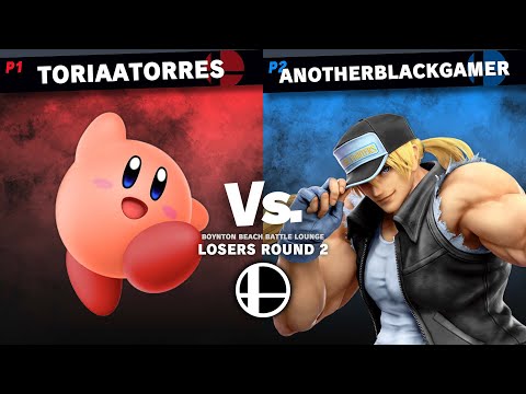 Smash Ultimate Singles Losers Round 2 (Tori Vs AnotherBlackGamer) Boynton Beach Battle Lounge 1
