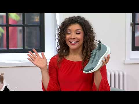 Clarks Cloudsteppers Solevana Lace-Up Sneakers on QVC