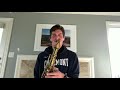 Jack Peacock Tenor Sax Transcription, Dexter Gordon Love For Sale 2nd Solo