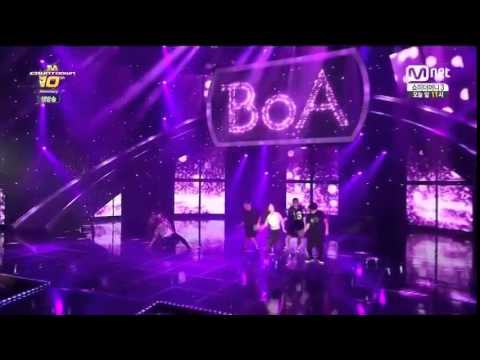 140724 BoA Only One with EXO-K Sehun Mnet MCountdown