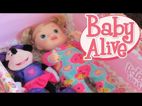 BABY ALIVE [Unboxing New Bed] Doll Deluxe Playard💕 Video