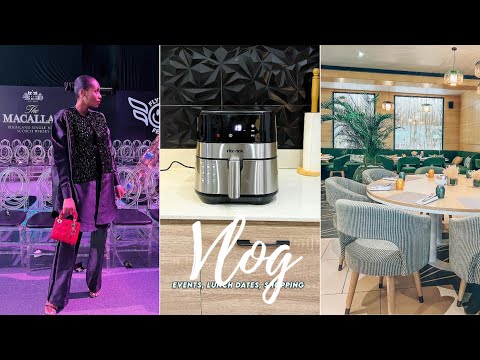 VLOG: ATTEND A FASHION EVENT WITH ME + UNBOXING MY NEW AIR FRYER + LUNCH DATE + NEW HAIR + ETC