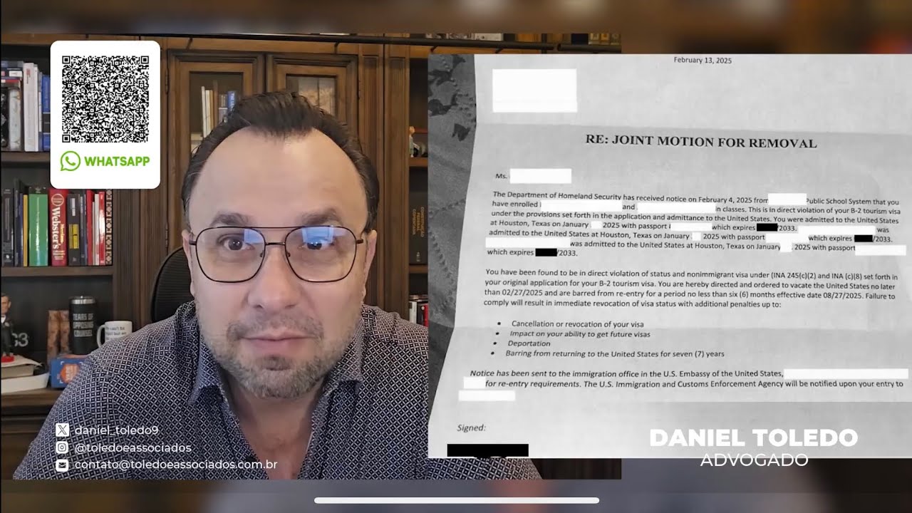 Família Imigrantes Deportada dos EUA após professora fazer denúncia para imigração