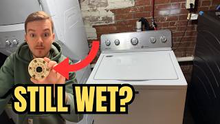 Clothes Still Wet After Spin Cycle — Maytag Washer Fix