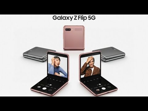 SAMSUNG GALAXY Z FLIP 5G TAQDIM ETILDI //SNAPDRAGON 865+ CHIPLI ILK SMARTFON