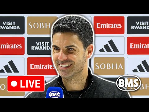 🔴 LIVE | Mikel Arteta post-match press conference | Arsenal 4-1 Aston Villa