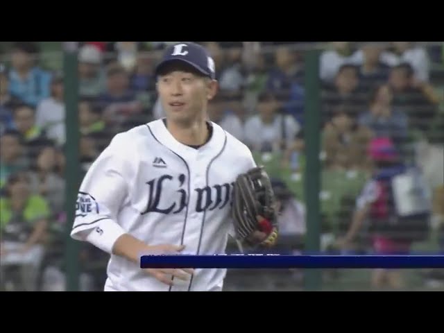 【6回表】横っ跳び!! ライオンズ・外崎 ヒットを阻止するファインプレー!! 2019/6/15 L-S