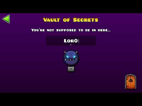 Geometry Dash: Unlocking The Vault of Secrets (50 Diamonds)