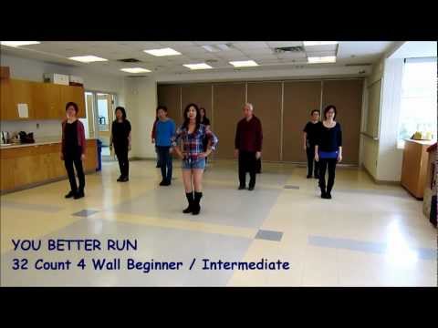 You Better Run - Line Dance (Dance & Teach)