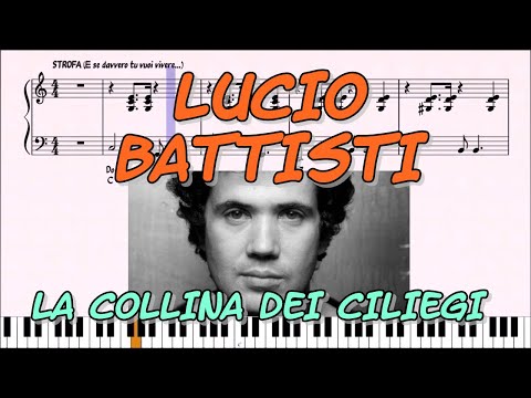 LA COLLINA DEI CILIEGI - LUCIO BATTISTI - ACCOMPAGNAMENTO PIANISTICO