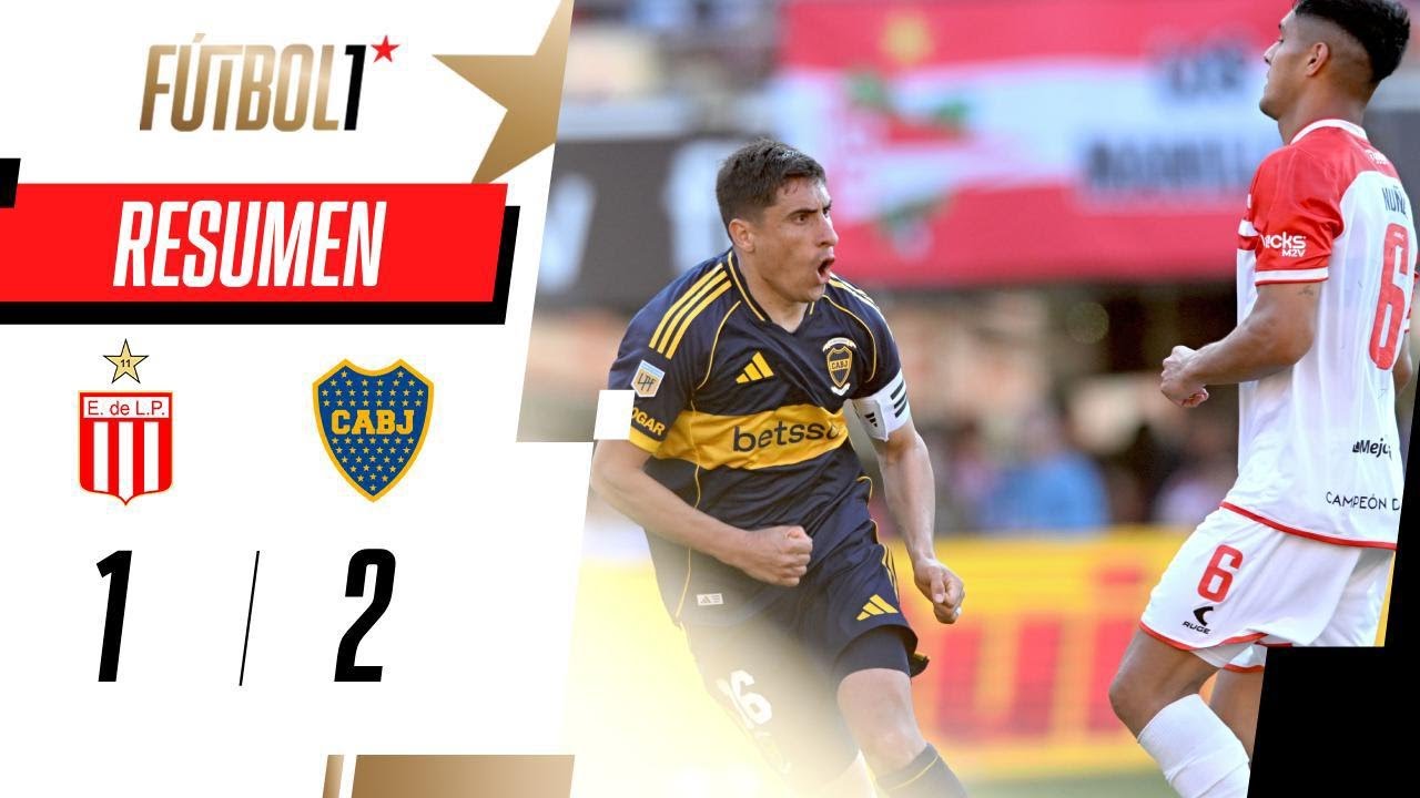 LA HISTORIA DEL TRIUNFO AGÓNICO DE BOCA ANTE ESTUDIANTES EN LA PLATA | ESPN Fútbol 1 | Fecha 14