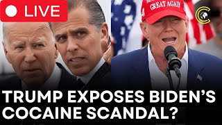 LIVE | Trump DROPS BOMBSHELL: White House Cocaine Was Biden’s? “Bad Stuff Happened!” | CLRCUT