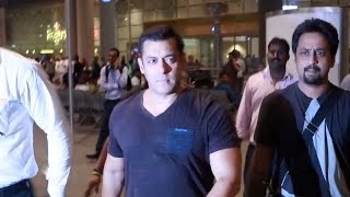 Salman Khan ARRIVES In Mumbai After Celebrating Diwali In GOA