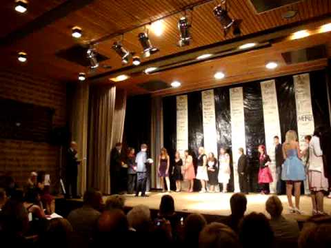 Übergabe der Zeugnisse Kl.10c  2009 (HRS)