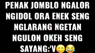 Download lagu Story WA Jomblo Bahasa Jawa mp3 Download lagu Story WA Jomblo Bahasa Jawa mp3