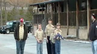 preview picture of video 'Boy Scout Troop 163 Reeds Spring Missouri at Dogwood Canyon'