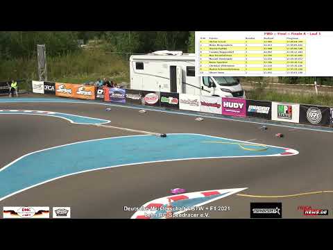 1.A-Finale FWD der DM beim RC Speedracer   Stefan Schulz ist Deutscher Meister FWD