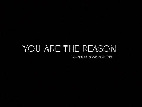 You Are The Reason - Calum Scott - Cover by Gosia Hodurek