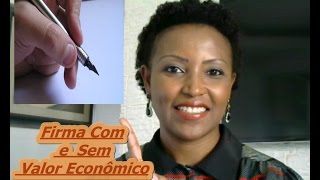 #3[Reconhecimento de Firma] Por Semelhança Com Valor Econômico e Sem Valor Econômico