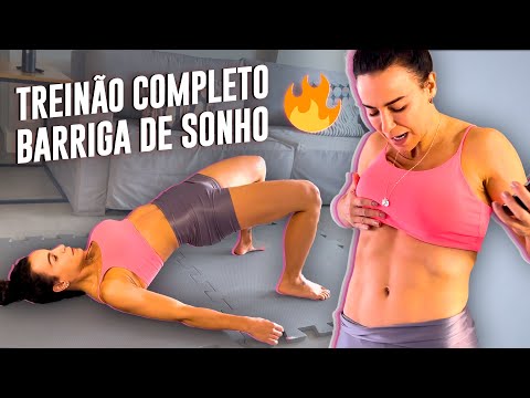 Treino COMPLETO - Barriga de Sonho | Raquel Quartiero