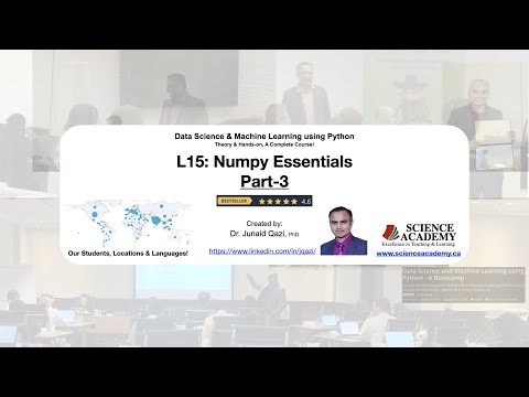 Lecture_15 Numpy Essentials Data Science Machine Learning Using Python