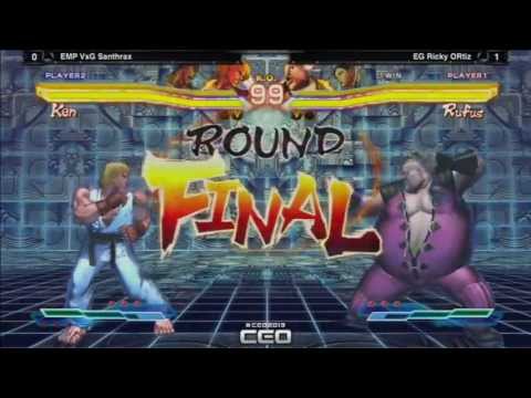 CEO2013: Street Fighter x Tekken - EMP VxG Santhrax vs EG Ricky Ortiz - Losers Bracket
