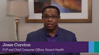 How does Novant Health use data and consumer insights to improve the healthcare experience