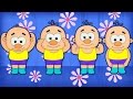 Head Shoulders Knees And Toes Nursery Rhymes BEST Nursery Rhymes Collection By HooplakidzTV