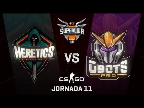TEAM HERETICS VS GBOTS - MAPA 2 - SUPERLIGA ORANGE - #SUPERLIGAORANGECSGO11