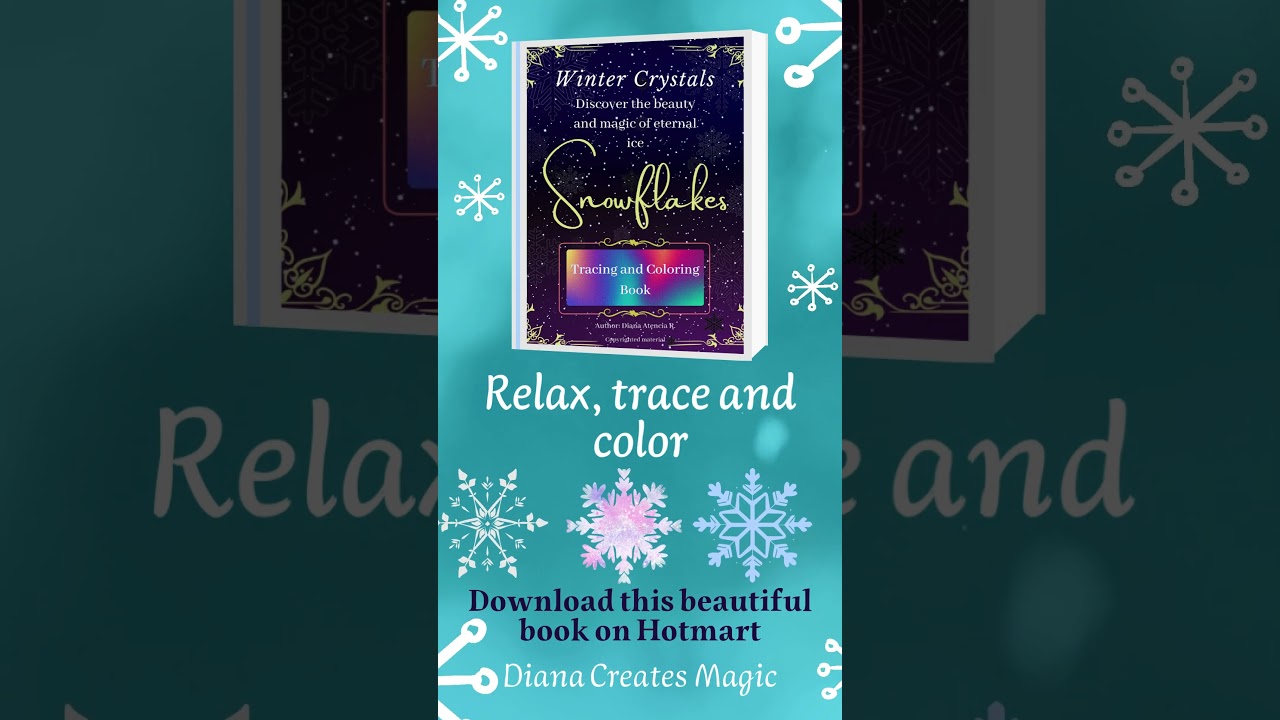 Relax by tracing and coloring 