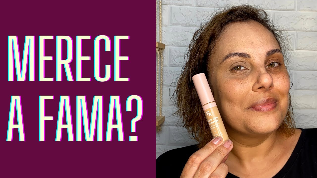 CORRETIVO UNDER EYE CORRECTOR RK RUBY KISSES COR 25 | RESENHA