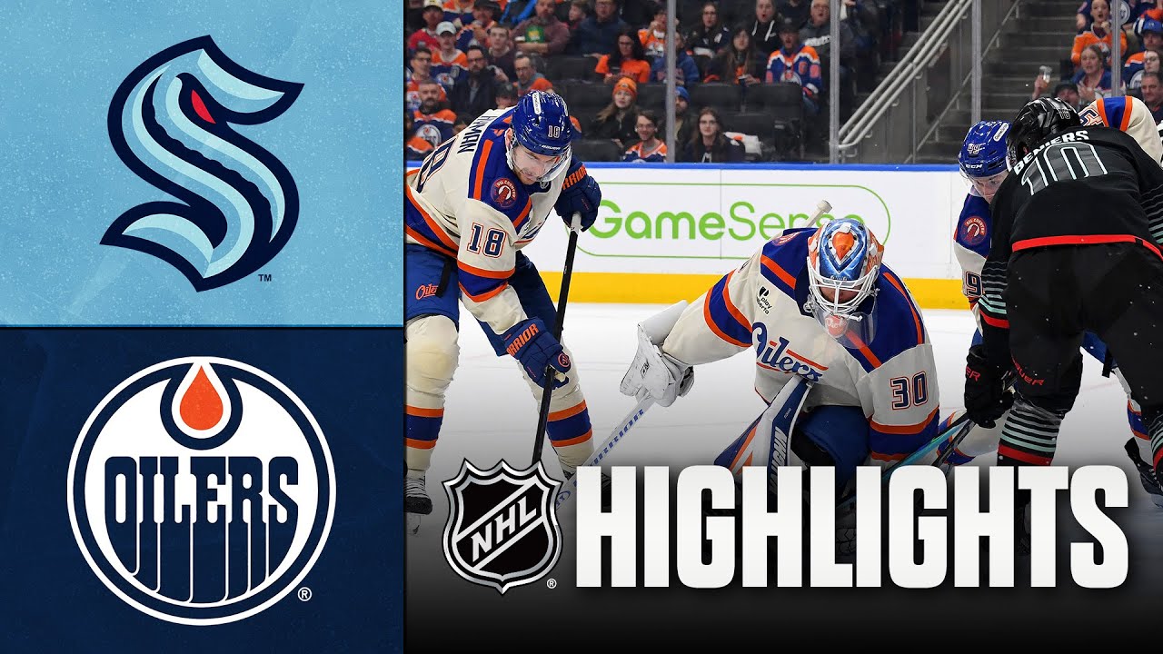 Kraken vs. Oilers | NHL Highlights | December 04, 2025