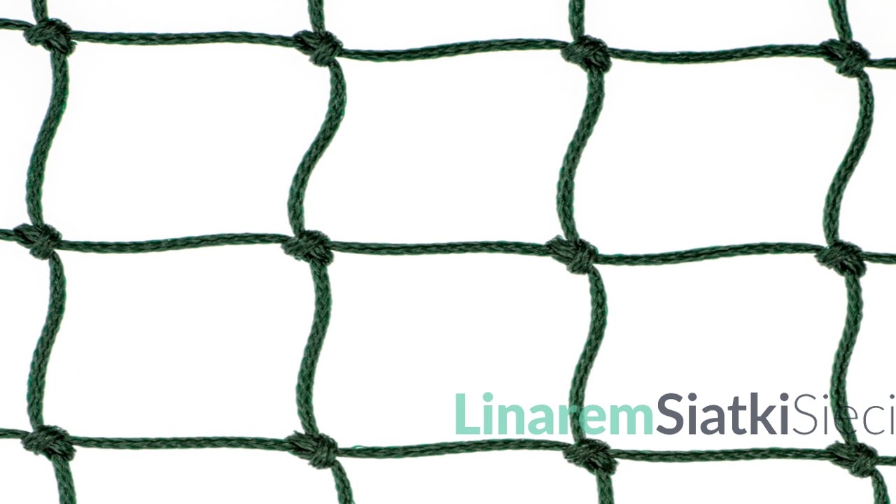 Siatka na piłkochwyt 48x48 fi 3mm. Polietylen.