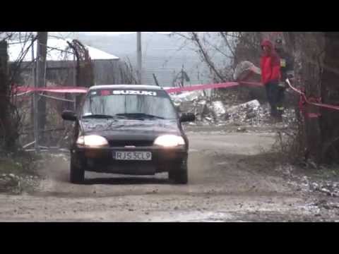 P. Pomprowicz / M. Powroźnik - Suzuki Swift - KJS Świąteczny Super OeS Gorlice 28-12-2014