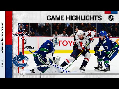 Capitals @ Canucks 3/11 | NHL Highlights 2022