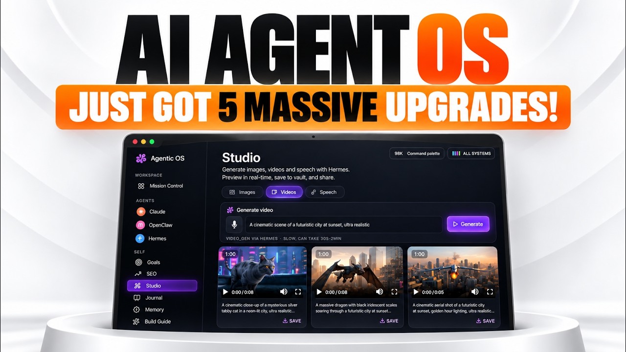 AI Agent OS Just Got 5 MASSIVE Upgrades!