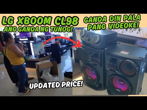 🎤 LG XBoom CL98 & CL88 Crystal Clear Sound | Videoke Test | Sound Demo + Updated Prices 2025!