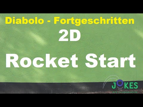 Diabolo Fortgeschritten 16 - 2D Rocket Start