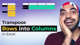 Transpose Rows into Columns in Excel