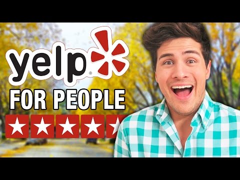 YELP FOR PEOPLE!