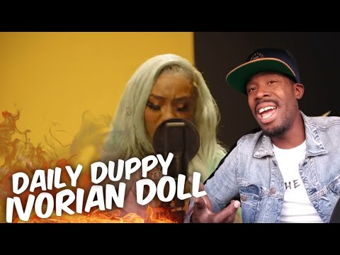 AMERICAN REACTS TO UK RAPPERS Ivorian Doll - Daily Duppy