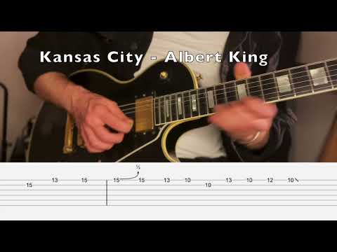 Outlining chords and an awesome turnaround from "Kansas City" - Albert King