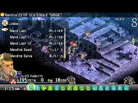 Tactics Ogre: LUCT (PSP) - GyoruSPY Chapter 4 Part 37 [Temple of Nestharot]