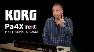 Korg Pa4X 61 - Video