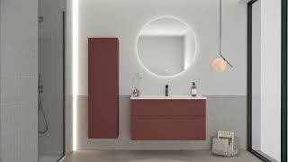 Messina Banyo Dolabı | Dinamik hatlar, enerjinin estetiğe dönüşümü