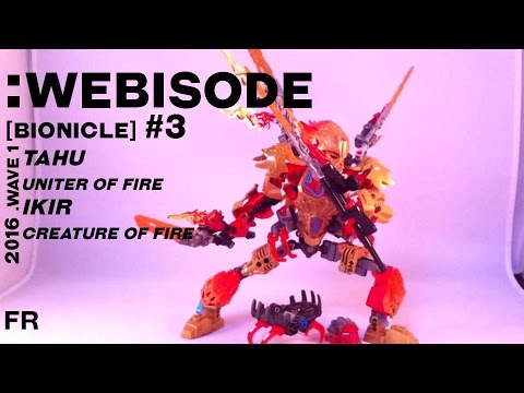 Vidéo LEGO Bionicle 71308 : Tahu - Unificateur du Feu