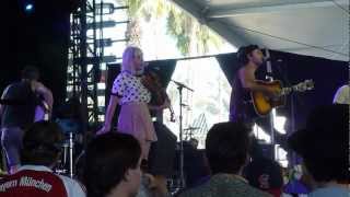 The Head &amp; The Heart - &quot;Cats and Dogs&quot; + &quot;Coeur D&#39;Alene&quot; (LIVE - Coachella 2012 Weekend 2)