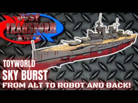JUST TRANSFORM IT!: Toy World Sky Burst (RotF Jetfire)
