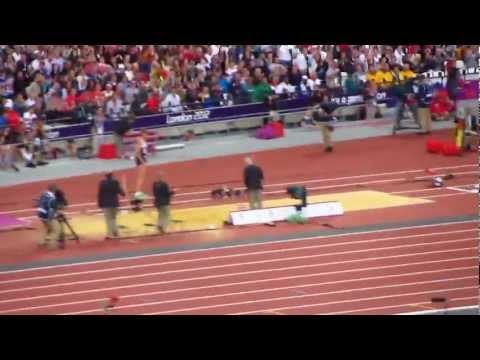 Mens Long Jump Final London Olympics