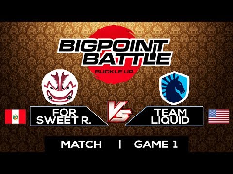 For Sweet Revenge vs Team Liquid Bigpoint Battle Game 1 Dota 2 Highlights